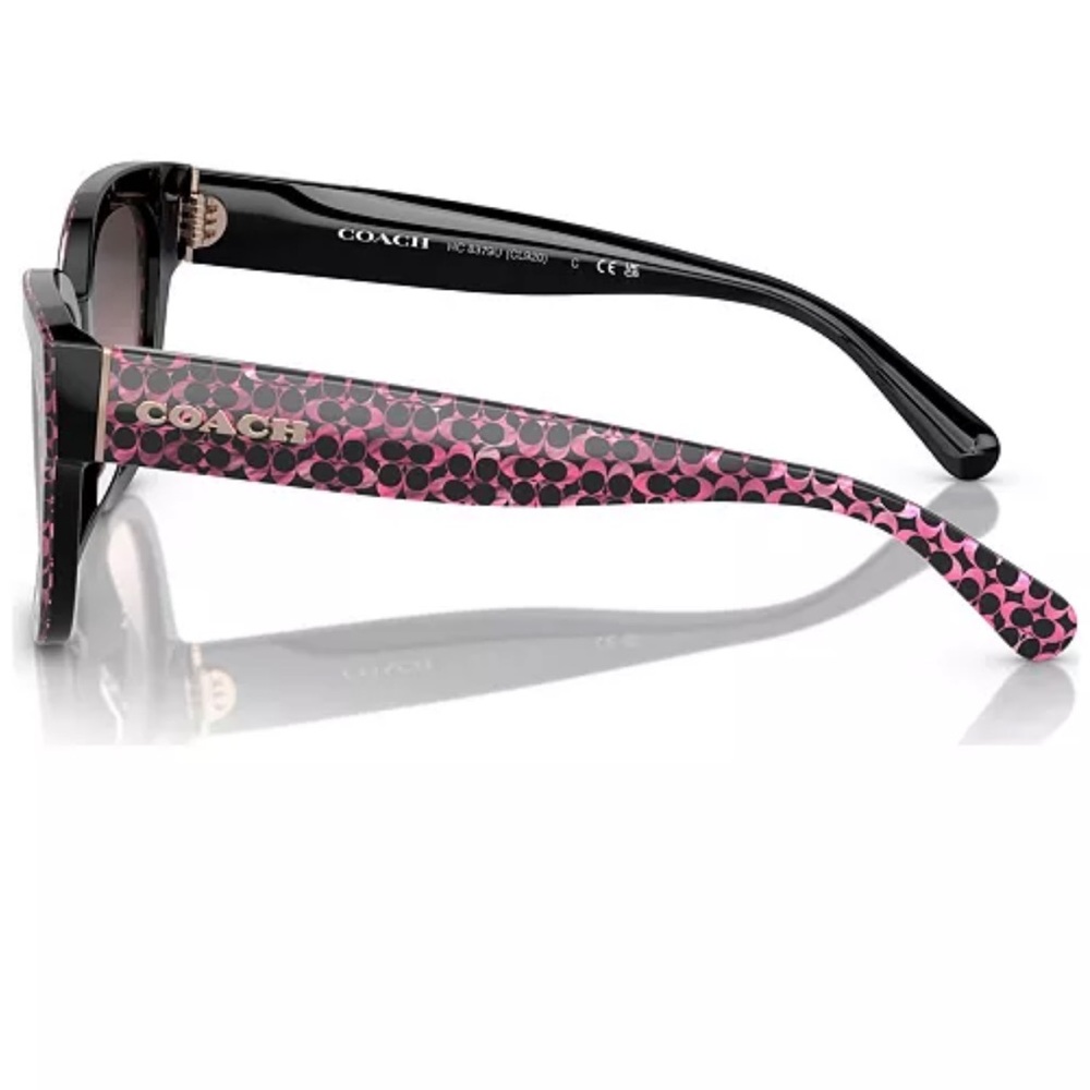 Coach Pink Patterned Sunglasses - Picture 5 of 7